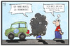 Cartoon: Diesel-Gate (small) by Kostas Koufogiorgos tagged karikatur,koufogiorgos,illustration,cartoon,diesel,gate,winterkorn,vw,volkswagen,automobil,abgas,emission,michel,lüge,verbergen,wirtschaft