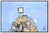 Cartoon: Digitalgipfel (small) by Kostas Koufogiorgos tagged karikatur,koufogiorgos,illustration,cartoon,digitalgipfel,digitalisierung,papier,digital,analog,deutschland,zukunft,fortschritt