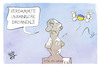 Cartoon: Drohnen-Angriff auf Moskau (small) by Kostas Koufogiorgos tagged karikatur,koufogiorgos,putin,russland,drohne,statue,denkmal,vogelkot