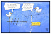 Cartoon: DVB-T2 HD (small) by Kostas Koufogiorgos tagged karikatur,koufogiorgos,illustration,cartoon,dvbt2hd,antenne,digital,format,fernsehen,vogel,umstellung,tv,technik
