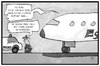 Cartoon: Egypt Air (small) by Kostas Koufogiorgos tagged karikatur,koufogiorgos,illustration,cartoon,flugzeug,polizei,entführung,terrorismus,kriminalität,egypt,air,flugverkehr