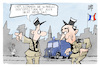 Cartoon: Einbruch im Louvre (small) by Kostas Koufogiorgos tagged karikatur,koufogiorgos,frankreich,louvre,raub,eiffelturm,diebstahl