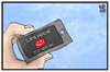 Cartoon: Elbphilharmonie (small) by Kostas Koufogiorgos tagged karikatur,koufogiorgos,illustration,cartoon,gema,youtube,sperrtafel,elbphilharmonie,handy,smartphone,musik,internet