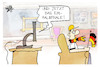 Cartoon: EM-Halbfinale (small) by Kostas Koufogiorgos tagged karikatur,koufogiorgos,em,halbfinale,fernsehen,fan,deutschland,fußball