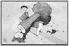 Cartoon: Energieministertreffen (small) by Kostas Koufogiorgos tagged karikatur,koufogiorgos,illustration,cartoon,energie,minister,treffen,hambacher,forst,hambi,netzgipfel,netzausbau,strom,wirtschaft,haus,baum,rwe,rodung,wald