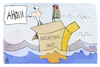 Cartoon: Entlastungspaket Ahoi (small) by Kostas Koufogiorgos tagged karikatur,koufogiorgos,entlastungspaket,ahoi,scholz,meer