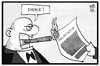Cartoon: Erbschaftssteuer (small) by Kostas Koufogiorgos tagged karikatur,koufogiorgos,illustration,cartoon,erbschaftssteuer,reform,reich,reichtum,geld,verbrennen,politik