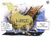 Cartoon: Erleichterung (small) by Kostas Koufogiorgos tagged weltuntergang,maya,erleichterung,euro,schulden,krise,eu,wirtschaft,karikatur,kostas,koufogiorgos