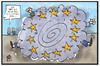 Cartoon: EU-Flüchtlingsgipfel (small) by Kostas Koufogiorgos tagged karikatur,koufogiorgos,illustration,cartoon,eu,europa,streit,flüchtlingsgipfel,treffen,konflikt,nationalstaaterei