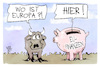Cartoon: EU-Haushalt (small) by Kostas Koufogiorgos tagged karikatur,koufogiorgos,eu,europa,stier,haushalt,sparschwein,reform