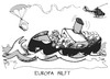 Cartoon: Eurosur (small) by Kostas Koufogiorgos tagged eu,europa,eurosur,flüchtling,karikatur,koufogiorgos,asyl