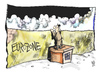 Cartoon: Eurozone (small) by Kostas Koufogiorgos tagged griechenland,wahl,eurozone,europa,schulden,krise,neuwahl,wirtschaft,karikatur,kostas,koufogiorgos