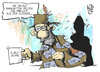 Cartoon: Eurozone (small) by Kostas Koufogiorgos tagged eurozone,euro,banknote,bettler,armut,schulden,krise,europa,koufogiorgos,karikatur