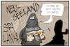 Cartoon: Fanatismus (small) by Kostas Koufogiorgos tagged karikatur,koufogiorgos,illustration,cartoon,fanatismus,anschlag,terrorismus,neuseeland,christchurch,sri,lanka,terrorist,täter