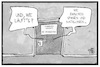 Cartoon: FDP und Grüne (small) by Kostas Koufogiorgos tagged karikatur,koufogiorgos,illustration,cartoon,fdp,gruene,partei,sondierung,gespräch,sitzung,tuer,katalonien,spanien,konflikt,gefühl