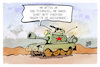 Cartoon: Feuerpause (small) by Kostas Koufogiorgos tagged koufogiorgos,feuerpause,panzer,siegesparade,russland