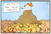 Cartoon: Fleischgipfel (small) by Kostas Koufogiorgos tagged julia,klöckner,lädt,zum,fleischgipfel