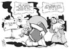 Cartoon: Flüchtlingspolitik (small) by Kostas Koufogiorgos tagged friedrich,innenminister,deutschland,flüchtling,asyl,europa,armut,karikatur,koufogiorgos