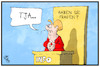 Cartoon: Fragen an Merkel (small) by Kostas Koufogiorgos tagged karikatur,koufogiorgos,illustration,cartoon,merkel,fragestunde,information,bundeskanzlerin,demokratie,plenum,bundestag