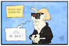Cartoon: Fragestunde Bundestag (small) by Kostas Koufogiorgos tagged karikatur,koufogiorgos,illustration,cartoon,fragestunde,bundestag,merkel,terminator,filmzitat,rückkehr,politik,demokratie,bundeskanzlerin