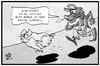 Cartoon: Fremdenfeindlichkeit (small) by Kostas Koufogiorgos tagged karikatur,koufogiorgos,illustration,cartoon,fremdenfeindlichkeit,sachsen,wolf,schwein,merkel,ferkel,rechtsextremismus,leipzig,moschee