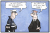 Cartoon: Führerschein-Umtausch (small) by Kostas Koufogiorgos tagged karikatur,koufogiorgos,illustration,cartoon,fuehrerschein,polizei,umtausch,dokument,prämie,autofahrer,bürokratie