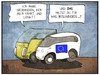 Cartoon: Führungslose Autos (small) by Kostas Koufogiorgos tagged karikatur,koufogiorgos,illustration,cartoon,auto,fahrzeug,selbstfahrend,google,eu,europa,union,fahrer,lenkung,automobil,verkehr,politik