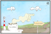 Cartoon: Fukushima (small) by Kostas Koufogiorgos tagged karikatur,koufogiorgos,illustration,cartoon,fukushima,akw,atomkraft,energiewende,atom,nuklear,gau,unfall,japan