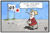 Cartoon: G7 in Japan (small) by Kostas Koufogiorgos tagged karikatur,koufogiorgos,illustration,cartoon,g7,japan,merkel,klausur,politik,treffen