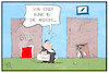 Cartoon: Gabriel geht zur Deutschen Bank (small) by Kostas Koufogiorgos tagged karikatur,koufogiorgos,illustration,cartoon,gabriel,spd,bank,deutsche,politik,wirtschaft,lobbyismus