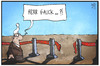 Cartoon: Gauck (small) by Kostas Koufogiorgos tagged karikatur,koufogiorgos,illustration,cartoon,gauck,bundespräsident,präsidial,rolle,michel,einengung,politik,absperrung