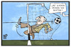 Cartoon: Gauland und Boateng (small) by Kostas Koufogiorgos tagged karikatur,koufogiorgos,illustration,cartoon,afd,gauland,boateng,tor,abwehr,fussball,sport,em,partei