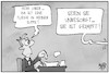 Cartoon: Geimpft im Restaurant (small) by Kostas Koufogiorgos tagged karikatur,koufogiorgos,illustration,cartoon,restaurant,fliege,suppe,impfung,corona,pandemie