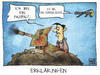 Cartoon: Giftgas und Drohnen (small) by Kostas Koufogiorgos tagged karikatur,koufogiorgos,cartoon,illustration,assad,giftgas,drohne,usa,erklärung,krieg,konflikt,syrien,diktator,militär,angriff,politik,airliner,pazifist,ferienflieger,flugzeug