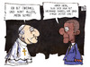 Cartoon: Göttliche NSA (small) by Kostas Koufogiorgos tagged karikatur,illustration,cartoon,koufogiorgos,papst,franziskus,obama,pontifex,nsa,geheimdienst,usa,audienz,kirche,vatikan,katholizismus