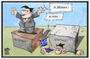 Cartoon: Griechenland-Hilfe (small) by Kostas Koufogiorgos tagged karikatur,koufogiorgos,illustration,cartoon,griechenland,hilfe,tsipras,sparpaket,hilfspaket,hurra,aua,europa,kredit,bürger,politik,pleite,staatspleite