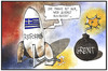 Cartoon: Griechenland (small) by Kostas Koufogiorgos tagged karikatur,koufogiorgos,illustration,cartoon,griechenland,reform,rakete,bombe,grexit,euro,europa,bankrott,wettlauf,zeit,politik