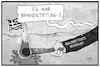 Cartoon: Griechische Brandstifter (small) by Kostas Koufogiorgos tagged griechenland,brandstiftung,feuer,inkompetenz,regierung