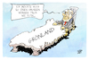 Cartoon: Grönland (small) by Kostas Koufogiorgos tagged karikatur,koufogiorgos,grönland,trump,tisch,putin