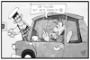 Cartoon: Handy am Steuer (small) by Kostas Koufogiorgos tagged karikatur,koufogiorgos,illustration,cartoon,handy,steuer,polizei,aktionstag,erwischt,auto,autofahrer,verkehr,verkehrssünder,kontrolle,smartphone,emoji,messenger