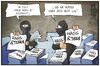 Cartoon: Hass und Terror (small) by Kostas Koufogiorgos tagged karikatur koufogiorgos illustration cartoon charlie hebdo terror hass terrorist terroristen zeitung satire
