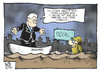 Cartoon: Hochwasser in Bayern (small) by Kostas Koufogiorgos tagged seehofer,flut,passau,hochwasser,umwelt,katastrophe,fussball,bayern,münchen,karikatur,koufogiorgos