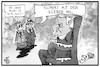 Cartoon: Horst Seehofer (small) by Kostas Koufogiorgos tagged karikatur,koufogiorgos,illustration,cartoon,seehofer,partei,vorsitz,kleber,csu,union,politik,job,posten