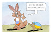 Cartoon: Hyperschallrakete (small) by Kostas Koufogiorgos tagged koufogiorgos,karikatur,hyperschallrakete,kinschal,hase,igel,fabel,russland,krieg,ukraine