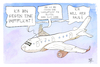 Cartoon: Impfpflicht (small) by Kostas Koufogiorgos tagged karikatur,koufogiorgos,illustration,cartoon,impfpflicht,flugzeug,pilot,lizenz,pandemie,impfung,impfgegner