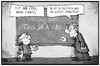Cartoon: IS-Verbot (small) by Kostas Koufogiorgos tagged karikatur,koufogiorgos,illustration,cartoon,is,islamischer,staat,terrorismus,terrorist,schule,schüler,lehrer,verbot,tafel,englisch,kurs,lernen,politik