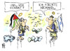 Cartoon: Israel-Gaza (small) by Kostas Koufogiorgos tagged israel,gaza,tod,engel,gewinner,nahost,palästina,krieg,konflikt,karikatur,kostas,koufogiorgos
