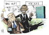 Cartoon: Israel (small) by Kostas Koufogiorgos tagged israel,usa,netanjahu,obama,un,sicherheitsrat,siedlungsbau,kritik,gaza,palästina,nahost,konflikt,karikatur,kostas,koufogiorgos