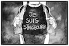 Cartoon: Je suis Strasbourg (small) by Kostas Koufogiorgos tagged karikatur,koufogiorgos,illustration,cartoon,strassburg,gelbweste,frankreich,terrorismus,islamismus,solidaritaet