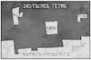 Cartoon: Katastrophenschutz (small) by Kostas Koufogiorgos tagged karikatur,koufogiorgos,illustration,cartoon,tetris,bundesländer,katastrophenschutz